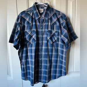 EUC Ely Cattleman short sleeve shirt